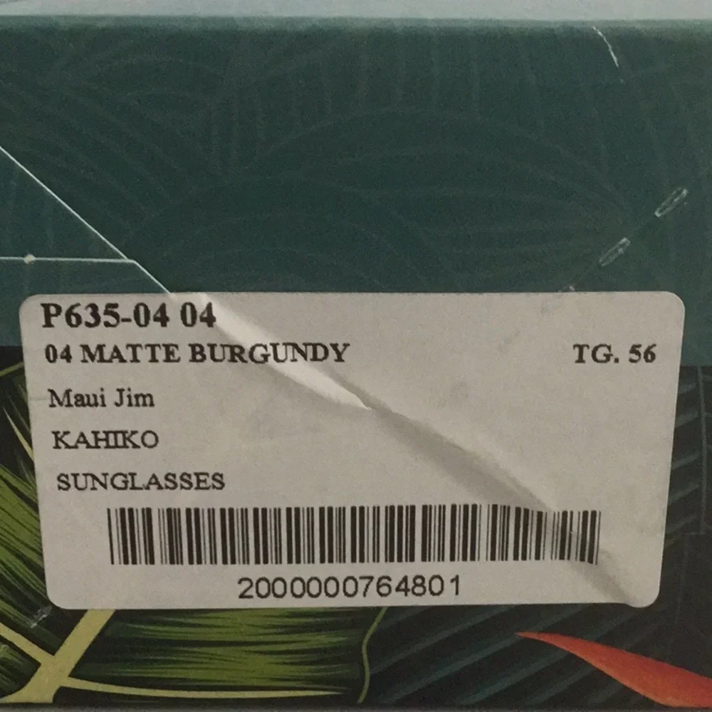 MAUI JIM KAHIKO SUNGLASSES POLARIZED LADIES. - Picture 10 of 10